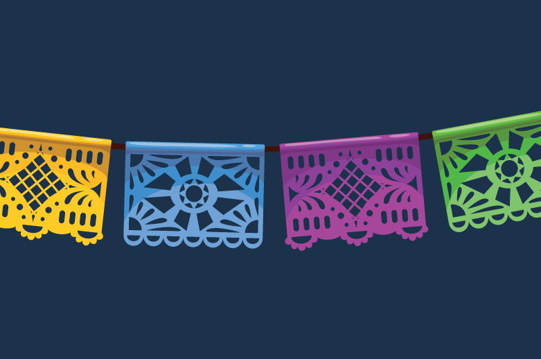 Students in a classroom learning about different cultures.